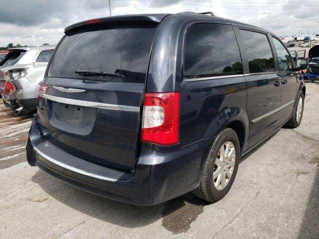 2C4RC1BG8ER144018 - 2014 CHRYSLER TOWN & COU BLUE photo 4