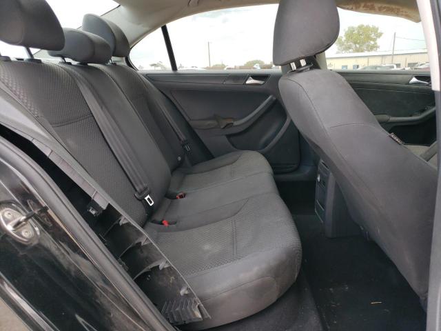 3VW2K7AJ4CM352077 - 2012 VOLKSWAGEN JETTA BASE Սև լուսանկար 6