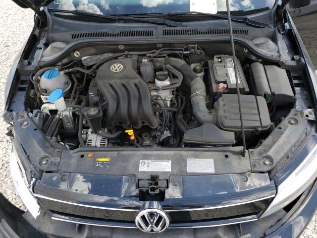 3VW2K7AJ4CM352077 - 2012 VOLKSWAGEN JETTA BASE Սև լուսանկար 7