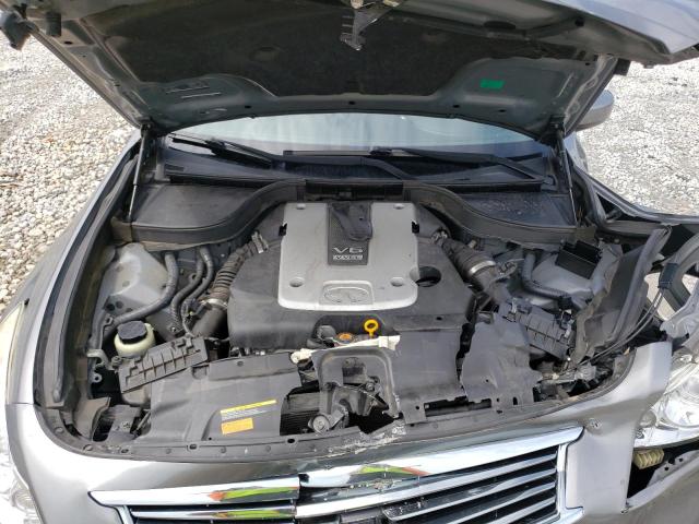 JN1CV6AP0FM580853 - 2015 INFINITI Q40 GRAY photo 7