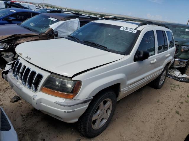 1J4GW58N01C650516 - 2001 JEEP GRAND CHER WHITE photo 2