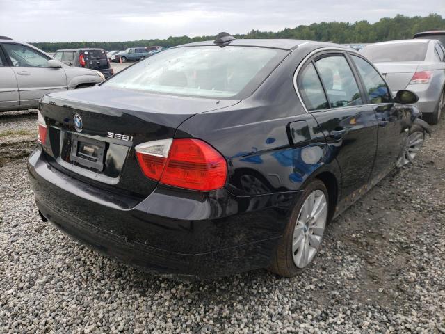 WBAVA375X7NL10608 - 2007 BMW 328 I BLACK photo 4