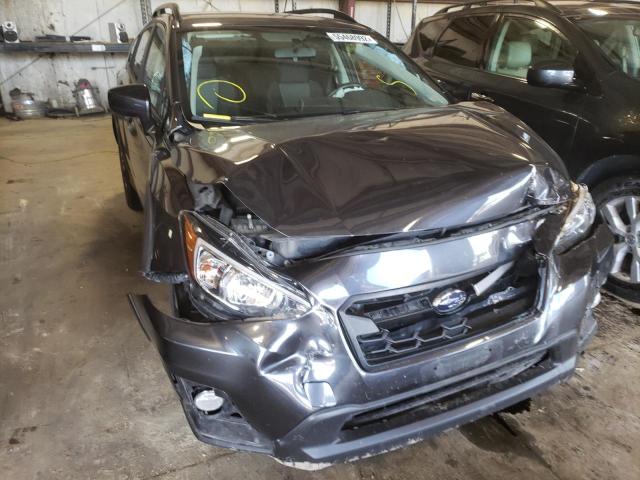 JF2GTABC5JH262135 - 2018 SUBARU CROSSTREK BLACK photo 9