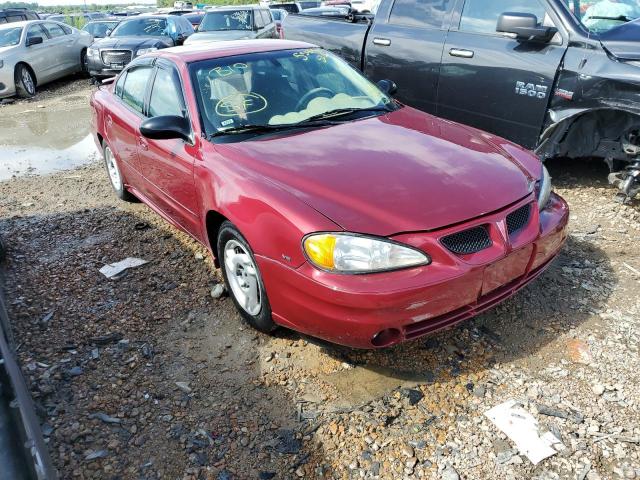 1G2NE52E25M208026 - 2005 PONTIAC GRAND AM S MAROON photo 1