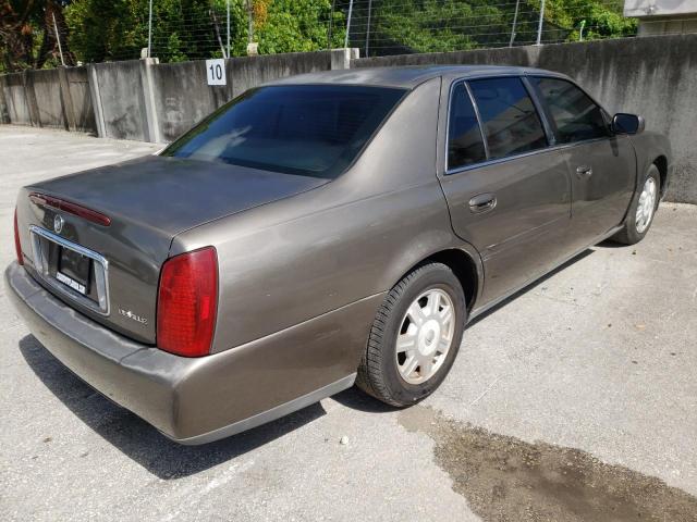 1G6KD54Y33U201658 - 2003 CADILLAC DEVILLE TAN photo 4