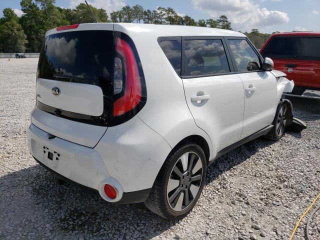 KNDJX3A51E7003824 - 2014 KIA SOUL ! WHITE photo 4