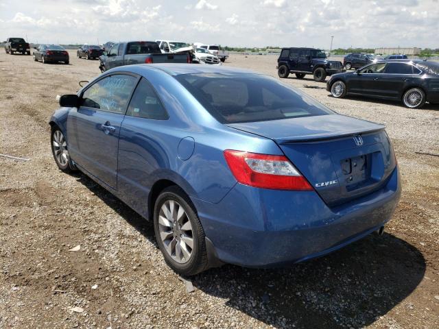 2HGFG12999H507657 - 2009 HONDA CIVIC EXL Mavi foto 3