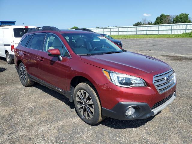 4S4BSANC1H3279556 - 2017 SUBARU OUTBACK RED photo 1