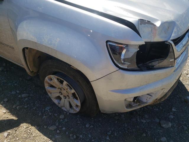 1GCGTCE35G1360542 - 2016 CHEVROLET COLORADO L SILVER photo 9