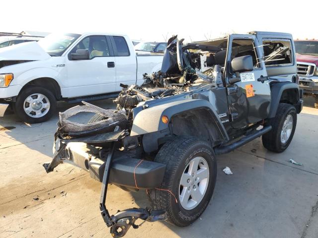 1C4AJWAG8HL738381 - 2017 JEEP WRANGLER S 石墨色 照片 2