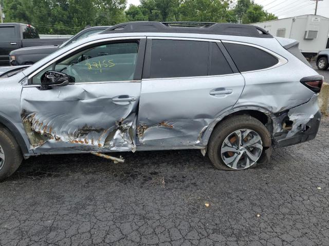 4S4BTAMC8M3175686 - 2021 SUBARU OUTBACK LI SILVER photo 9