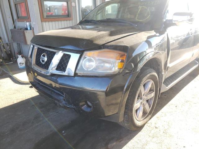 5N1AA0NC2BN618054 - 2011 NISSAN ARMADA PLA BLACK photo 9