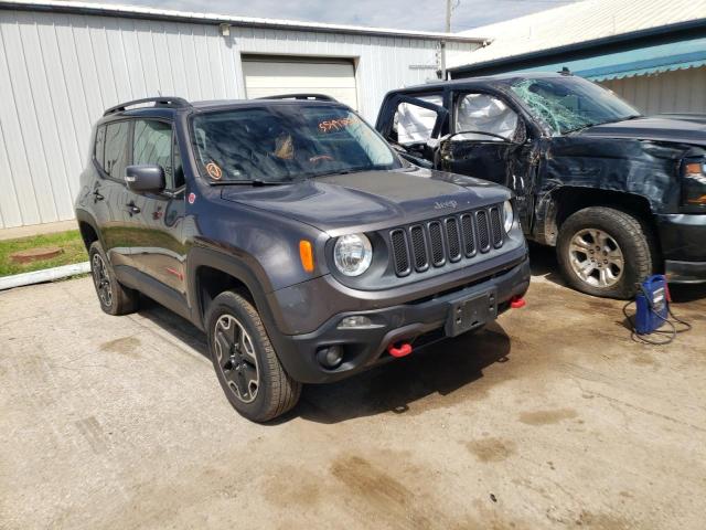 ZACCJBCT0GPD30950 - 2016 JEEP RENEGADE T GRAY photo 1