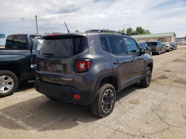 ZACCJBCT0GPD30950 - 2016 JEEP RENEGADE T GRAY photo 4