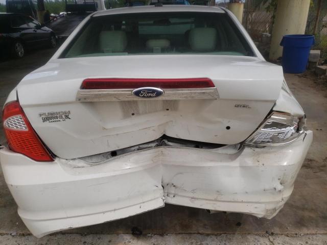 3FAHP0JA6CR225961 - 2012 FORD FUSION SEL WHITE photo 9