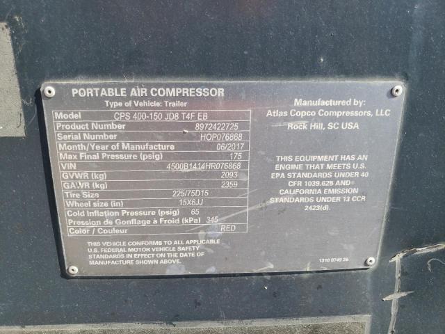 H0P076868 - 2017 ATLA AIR COMPRE  photo 10