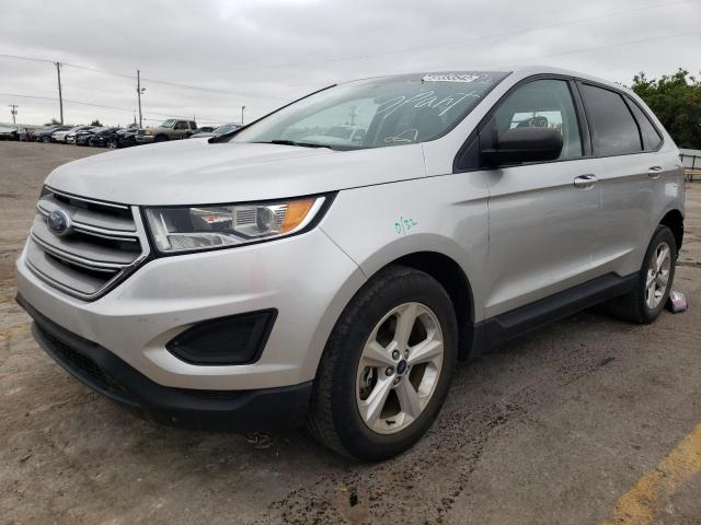 2FMPK4G90HBC48890 - 2017 FORD EDGE SE SILVER photo 2