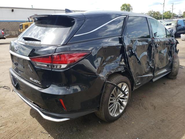 JTJJGKFA4L2010791 - 2020 LEXUS RX 450H L BLACK photo 4