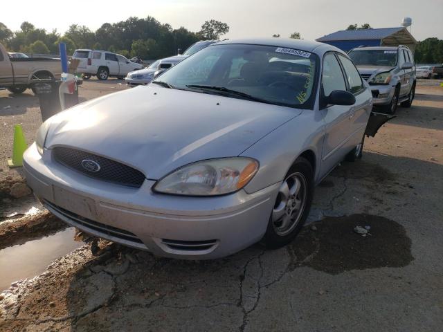 1FAFP53U06A168800 - 2006 FORD TAURUS SE SILVER photo 2