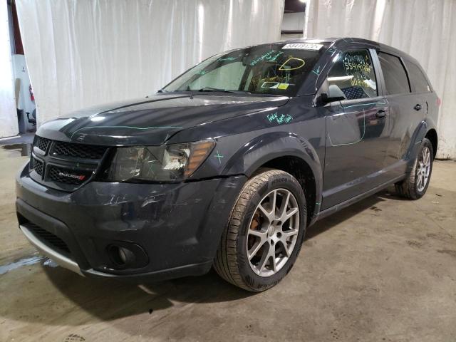 3C4PDDEG5HT623385 - 2017 DODGE JOURNEY GT GRAY photo 2