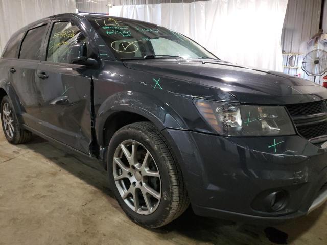 3C4PDDEG5HT623385 - 2017 DODGE JOURNEY GT GRAY photo 9