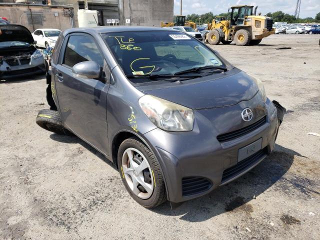 JTNJJXB0XCJ018894 - 2012 TOYOTA SCION IQ GRAY photo 1