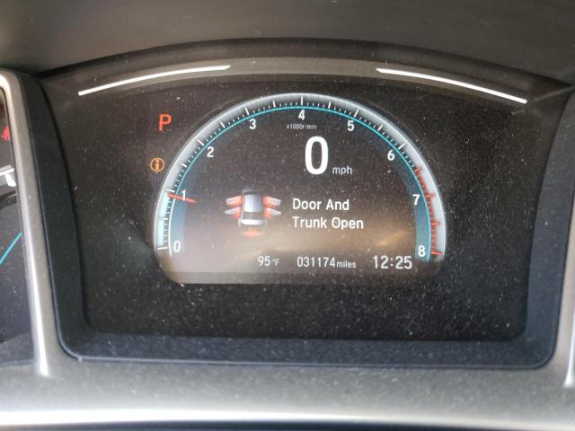 JHMFC1F79KX007047 - 2019 HONDA CIVIC EXL Mavi foto 8