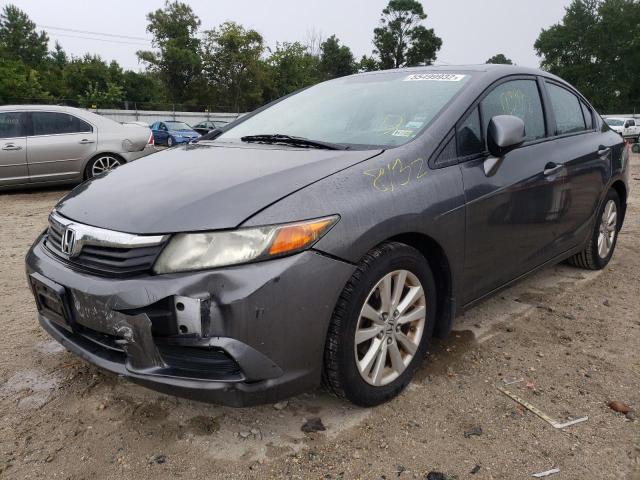 19XFB2F87CE019900 - 2012 HONDA CIVIC EX  photo 2