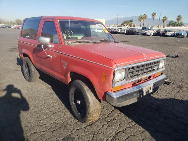 1FMBU14S6FUB77793 - 1985 FORD BRONCO II RED photo 1