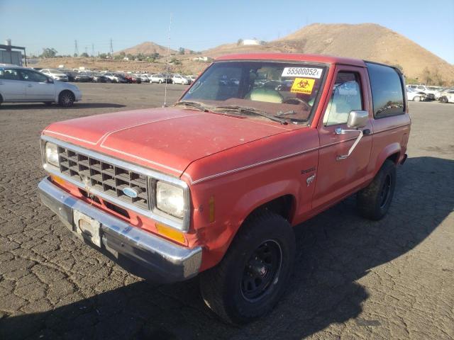 1FMBU14S6FUB77793 - 1985 FORD BRONCO II RED photo 2