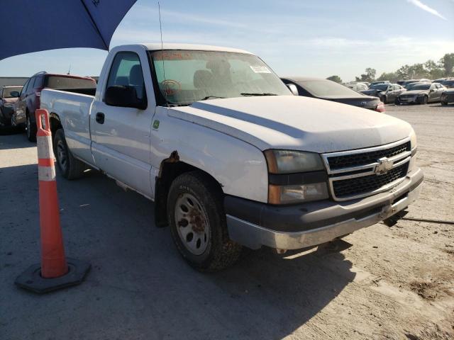 1GCEC14X06Z115082 - 2006 CHEVROLET SILVERADO WHITE photo 1