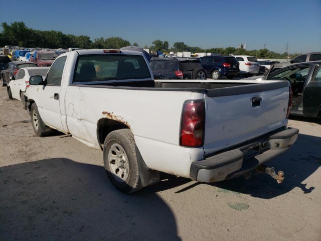 1GCEC14X06Z115082 - 2006 CHEVROLET SILVERADO WHITE photo 3