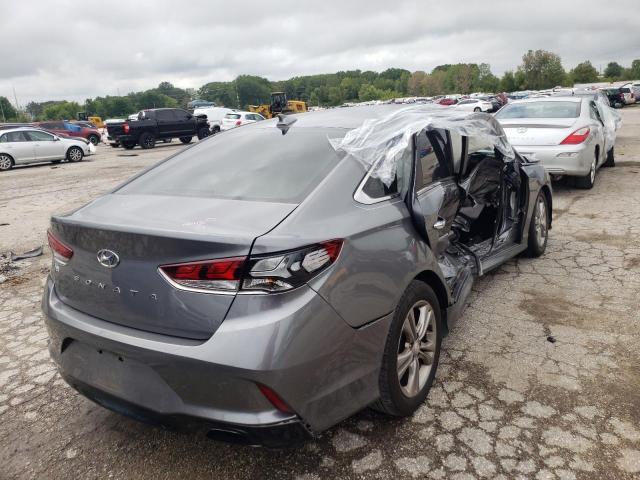 5NPE34AF0KH757543 - 2019 HYUNDAI SONATA LIM SILVER photo 4