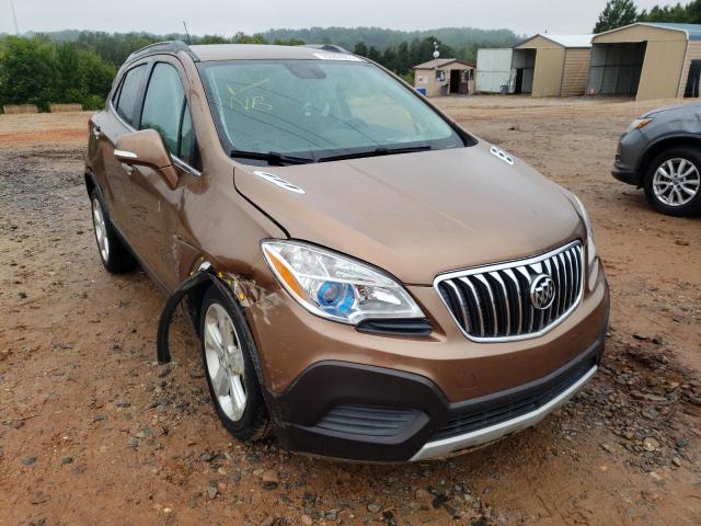 KL4CJASB4GB539082 - 2016 BUICK ENCORE BROWN photo 1