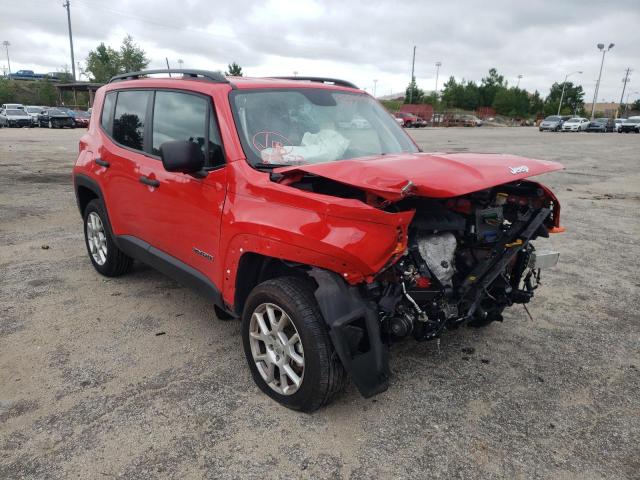 ZACNJBAB3KPJ79532 - 2019 JEEP RENEGADE S RED photo 1