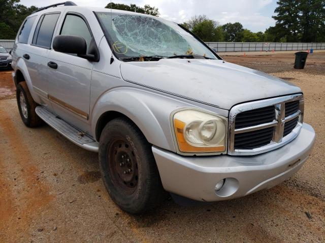 1D4HB58N44F139323 - 2004 DODGE DURANGO LI SILVER photo 1