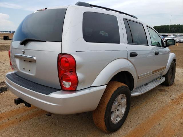 1D4HB58N44F139323 - 2004 DODGE DURANGO LI SILVER photo 4