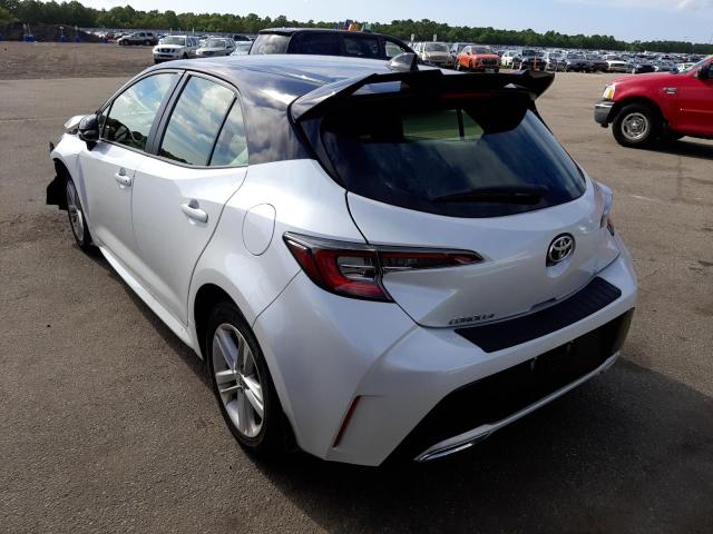 JTND4MBE1N3160153 - 2022 TOYOTA COROLLA SE WHITE photo 3