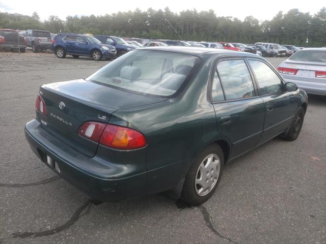 2T1BR18E4YC264523 - 2000 TOYOTA COROLLA VE GREEN photo 4