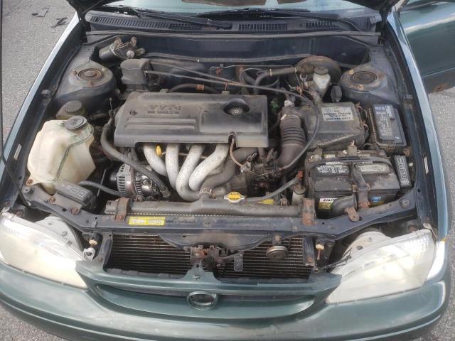 2T1BR18E4YC264523 - 2000 TOYOTA COROLLA VE GREEN photo 7