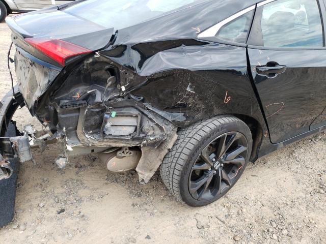 19XFC2F88KE031520 - 2019 HONDA CIVIC SPOR BLACK photo 9