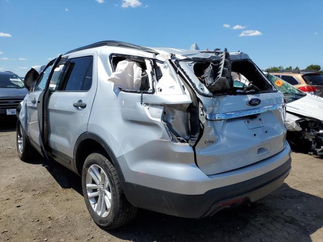 1FM5K8B83GGB91038 - 2016 FORD EXPLORER SILVER photo 3