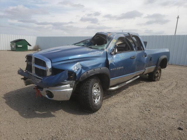 3D7KU28C34G203852 - 2004 DODGE RAM 2500 S Mavi foto 2