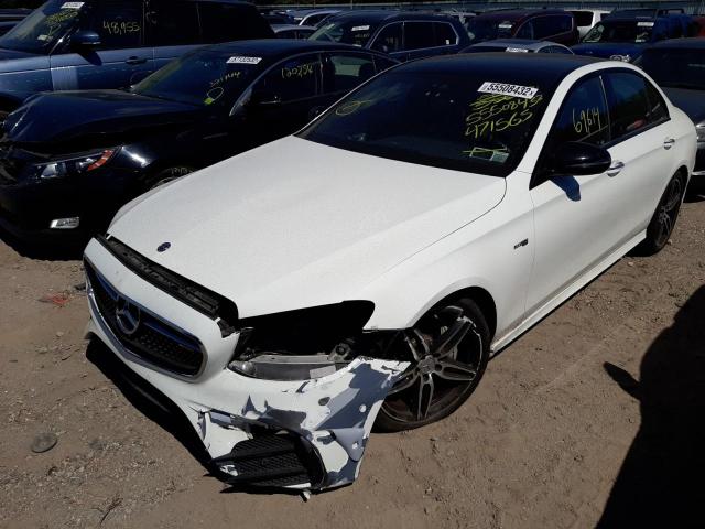 WDDZF6EB5JA471565 - 2018 MERCEDES-BENZ E 43 4MATI WHITE photo 2