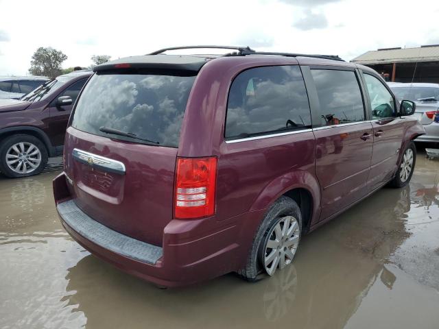 2A8HR54P78R839120 - 2008 CHRYSLER TOWN & COU BURGUNDY photo 4