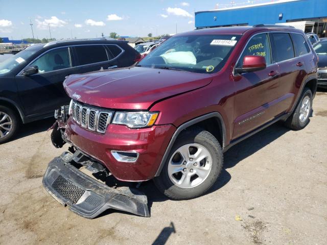 1C4RJFAG5HC614247 - 2017 JEEP GRAND CHER RED photo 2