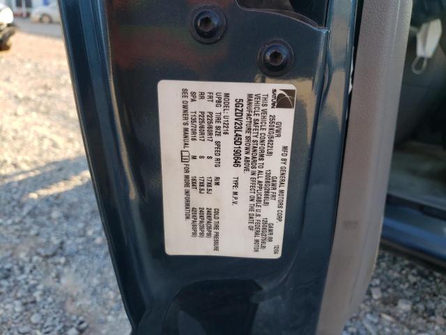 5GZDV23L45D190646 - 2005 SATURN RELAY 3 GRAY photo 10