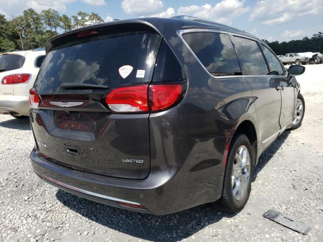 2C4RC1GG4JR121404 - 2018 CHRYSLER PACIFICA L GRAY photo 4