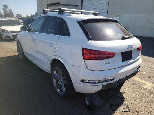 WA1JCCFS4JR002959 - 2018 AUDI Q3 PREMIUM WHITE photo 3