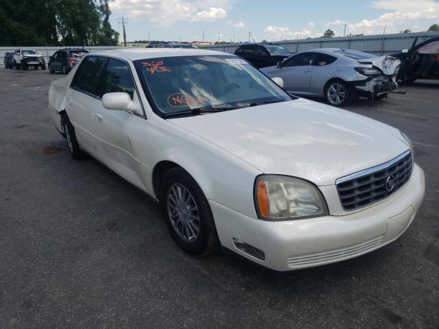 1G6KE54Y43U128877 - 2003 CADILLAC DEVILLE DH WHITE photo 1